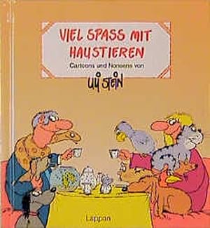 Viel Spaß mit Haustieren. Cartoons und Nonsens