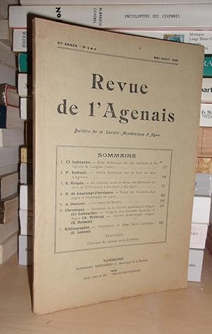 Revue De l'Agenais. 57e Année - N°3-4. Mai-Août 1930