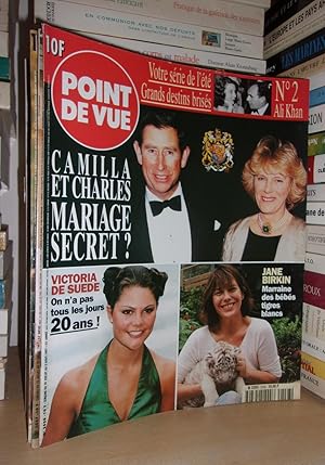 Point De Vue N° 2558 : Camilla et Charles - Mariage Secret - Victoria de Suède - Jane Birkin