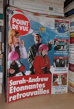 Point De Vue N° 2536 : Sarah-Andrew Etonnantes Retrouvailles