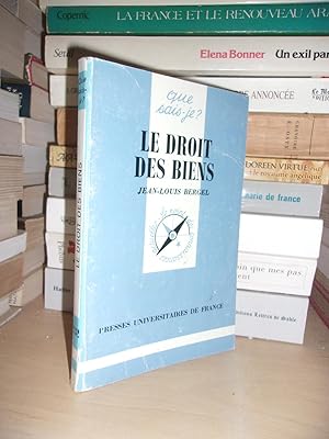 LE DROIT DES BIENS