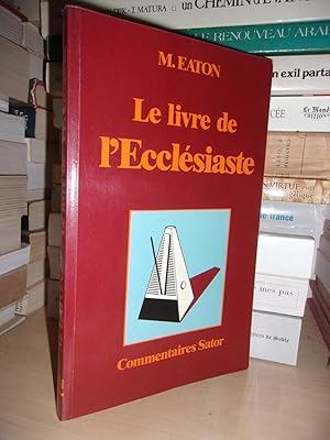 LE LIVRE DE L'ECCLESIASTE