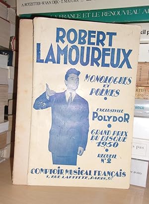 Robert Lamoureux - Recueil N°2 : Ses Monologues et Ses Poêmes