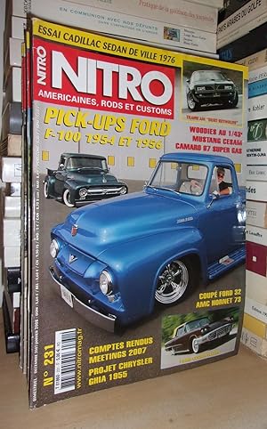 Nitro N° 231 - Décembre 2007-Janvier 2008: Pick Ups Ford F-100 1954 1956