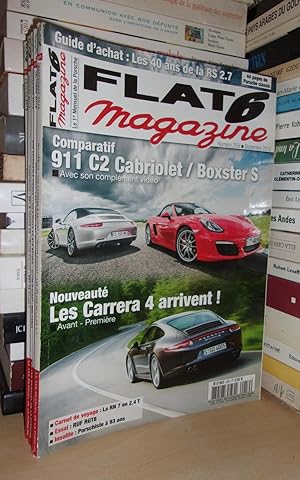 Flat 6 Magazine n° 259 - Septembre 2012 : 911 C2 Vs Boxster S - Les Carrera 4 Arrivent