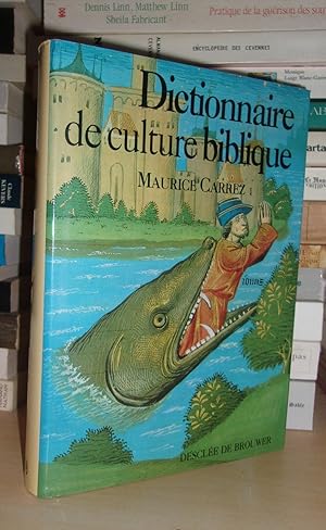 DICTIONNAIRE DE CULTURE BIBLIQUE