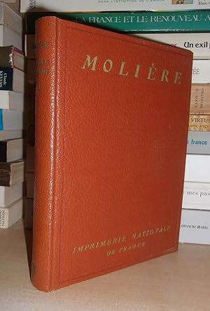 OEUVRES COMPLETES DE MOLIERE - T.4 : Texte Etabli et Annoté Par Gustave Michaut, Dir Littéraire R...