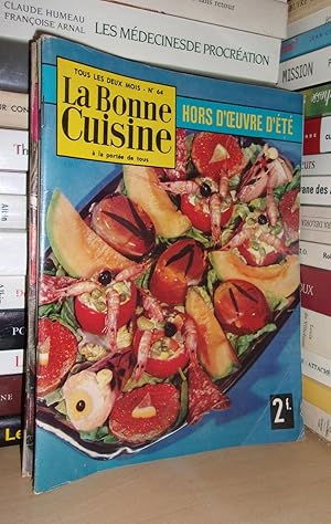 LA BONNE CUISINE : A La Portée De Tous n° 64 : Hors D'oeuvre d'été