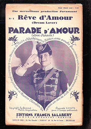 Rêve D'amour - (Dream Lover) : De L'opérette Paramount Parade D'amour - Paroles De Bataille-Henri...