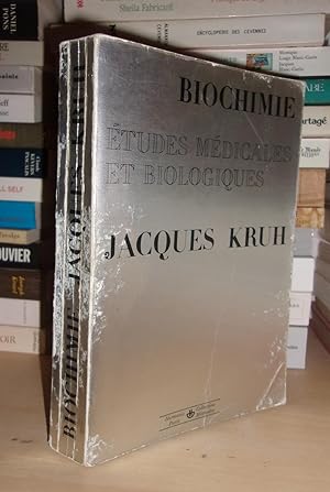 BIOCHIMIE, ETUDES MEDICALES ET BIOLOGIQUES