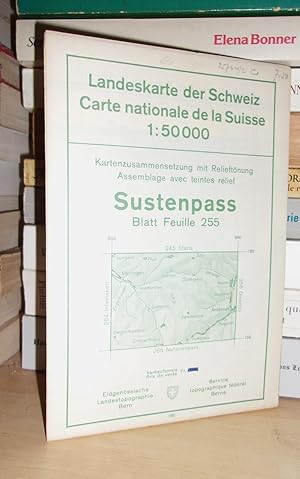 LANDESKARTE DER SCHWEIZ - CARTE NATIONALE DE LA SUISSE : 1:50 000 N°255 : Sustenpass, Kartenzusam...