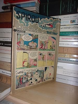 SPIROU n° 997 : 23 mai 1957, 20e année : En pleine tempête des hommes se battent dans cet avion, ...