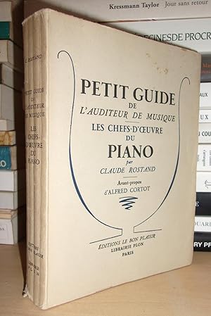 PETIT GUIDE DE L'AUDITEUR DE MUSIQUE : Les Chefs-D'oeuvre Du Piano - Avant-Propos d'Alfred Cortoit