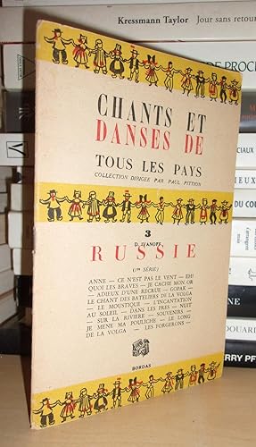 CHANTS ET DANSES DE TOUS LES PAYS - T.3 : Russie - 1re série : Présentation et illustrations de R...