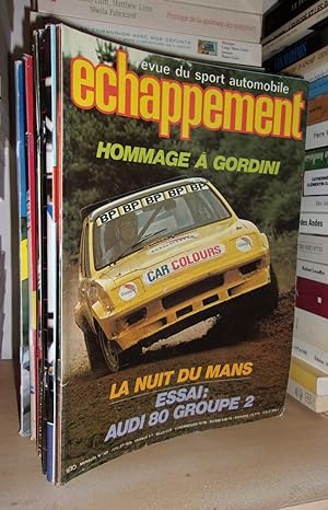 ECHAPPEMENT N° 129: Revue Du Sport Automobile