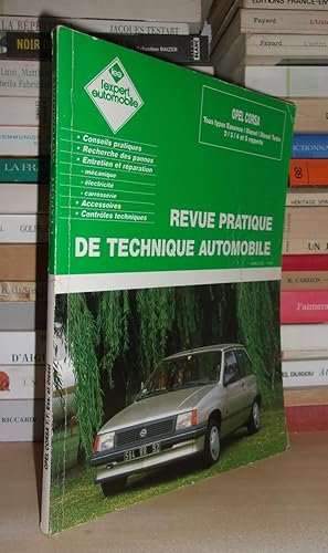 L'Expert Automobile - Revue Pratique De Technique Automobile - Etude Technique Automobile. Opel C...