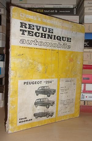R.T.A. n° CIP 4341 - Revue Technique Automobile - Etudes et Documentation De La Revue Technique A...