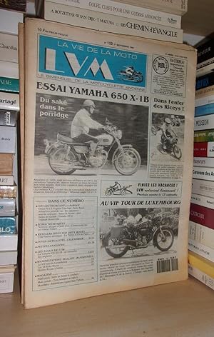 La Vie De La Moto - N°122 - 1er Septembre 1993 - LVM - Le Bimensuel De La Motocyclette Ancienne: ...