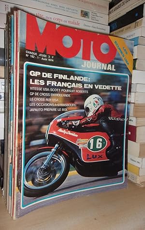 Moto Journal N° 182: 1974. (Les Écuries USA. GP De Finlande. Japauto Prépare Le Bol)