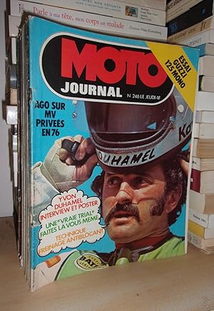 Moto Journal N° 246: 1975. (Essai Guzzi 125 Mono. Ago Sur MV Privées En 76)