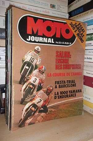 Moto Journal N° 333: 1977. (Essai Sanglas (àà s mono. La 1000 Yamaha d'endurance)
