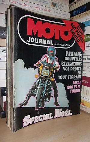 Moto Journal N° 438: 1979. (Essai 400 Portal Enduro. Essai 1100 Yam turbo. Spécial Noël)