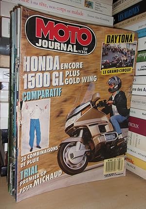 Moto Journal N° 836: 1988. (Honda 1500 GL, Encore Plus Gold Wing)