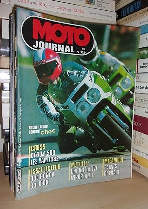 Moto Journal N° 529: 1981. (Essai Lecteur 900 Honda Bol D'Or. Mécanique Pannes De Phare)