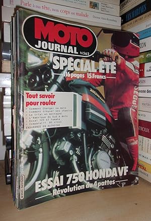 Moto Journal N° 562: 1982. (Essai 750 Honda VF Révolution Du 4 Pattes. Spécial été)