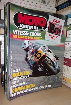 Moto Journal N° 520: 1981. (Essai 250 Fantic Trial. Nouveau Honda 750 V4 BMW 4 cylindres. Compara...