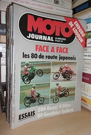 Moto Journal N° 500: 1981. (Face à Face Les 80 De Route Japonais. Essais 500 Guzzi V 50/3. 80 Gau...