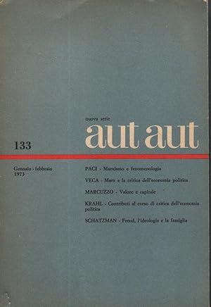 Marxismo e fenomenologia / AUT AUT, Rivista di filosofia e di cultura. - SC51