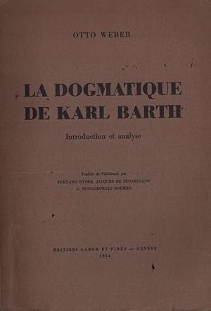 La dogmatique de Karl Barth. Otto Weber. Labor et fides. 1954. CC10