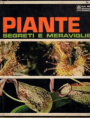 Piante. Segreti e meraviglie- E.W.BAUER, 1973 Giunti editore - ST349