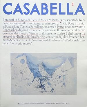 CASABELLA - n°574 anno 1990- AA.VV. Electa editore, illustrato -- ST159