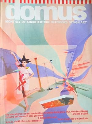 DOMUS -Monthly review of architecture, interiors design, art -n°626 / 1982-ST282