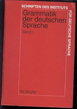 Grammatik Der Deutschen Sprache Band 1 (German)