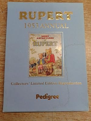 Rupert 1953 Annual. Collectors' Limited Edition Reproduction