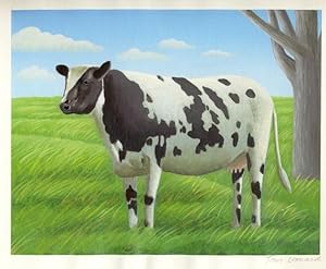 ORIGINAL CHILDREN'S BOOK ART, "SPOTS": COW