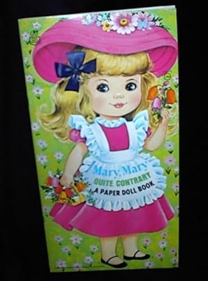 MARY, MARY QUITE CONTRARY PAPER DOLL.