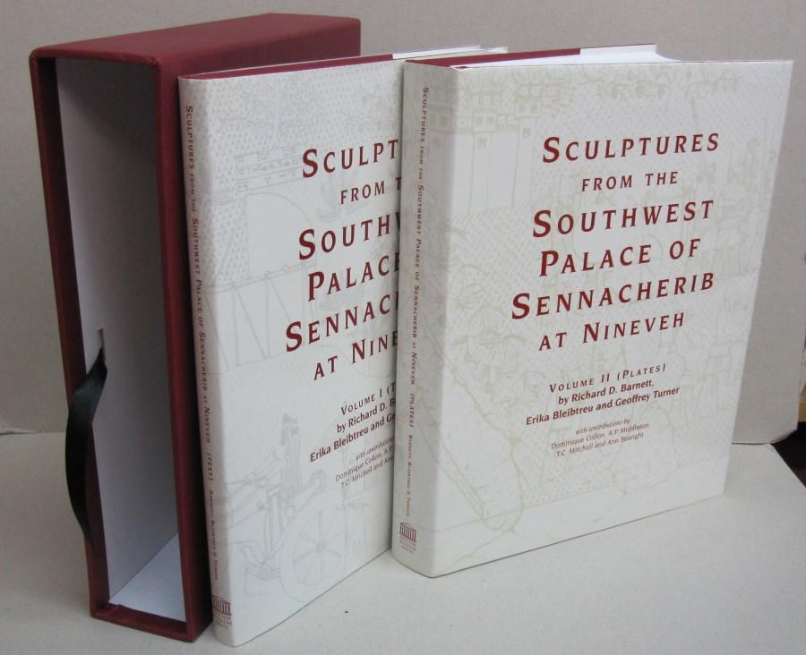 Sculptures from the Southwest Palace of Sennacherib at Nineveh; Two volume set - Richard D. Barnett, Erika Bleibtreu and Geoffrey Turner