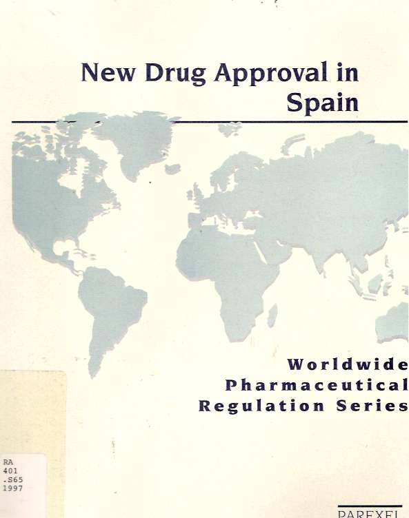 New Drug Approval in Spain - GonzÃ¡lez De Suso, MarÃ­a JosÃ©, Camen CastaÃ±Ã³n, Cristina GarcÃ­a Alvarez, Ma Rosa RodrÃ­guez, Concha Serrano [Maria Jose Gonzalez De Suso]