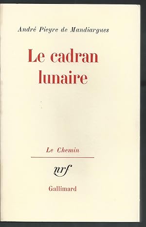 Le Cadran Lunaire.