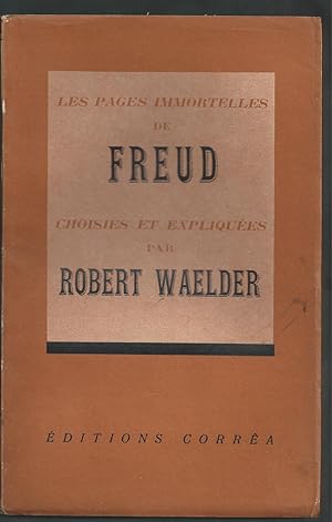 Les Pages Immortelles de Freud.