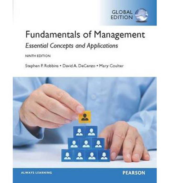 Fundamentals Of Management 7th Edition Stephen Robbins