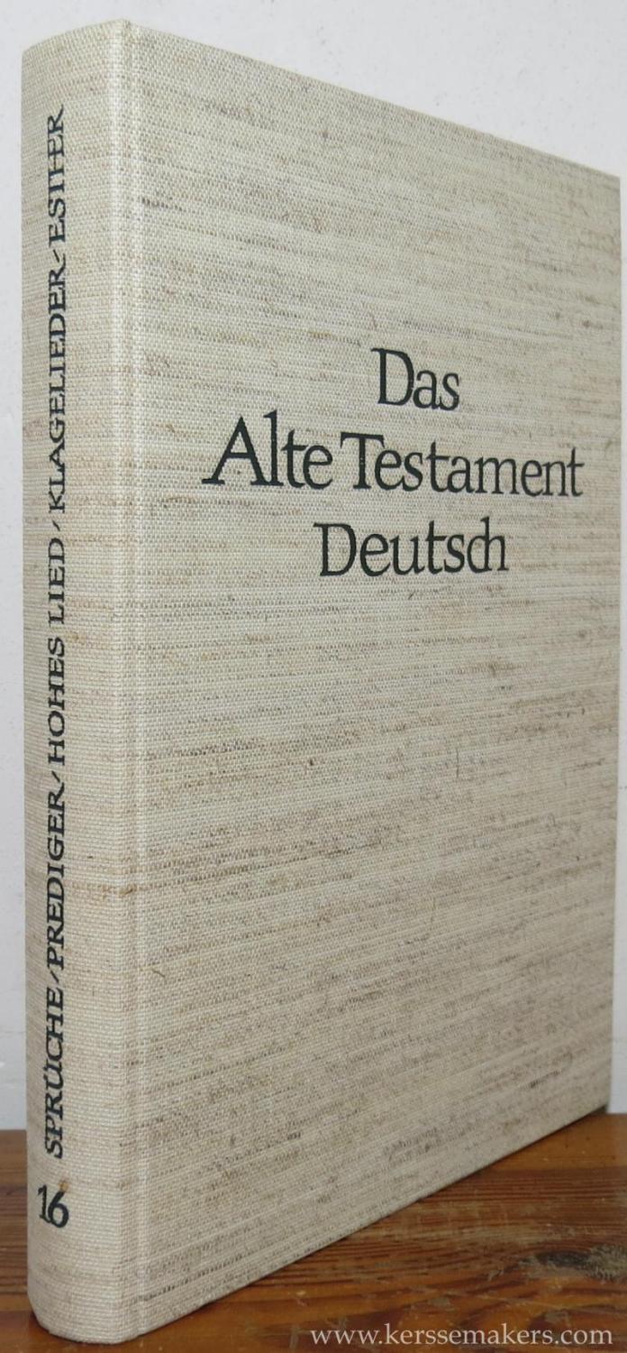Das alte testament Deutsch: neues göttingerbiblewerk