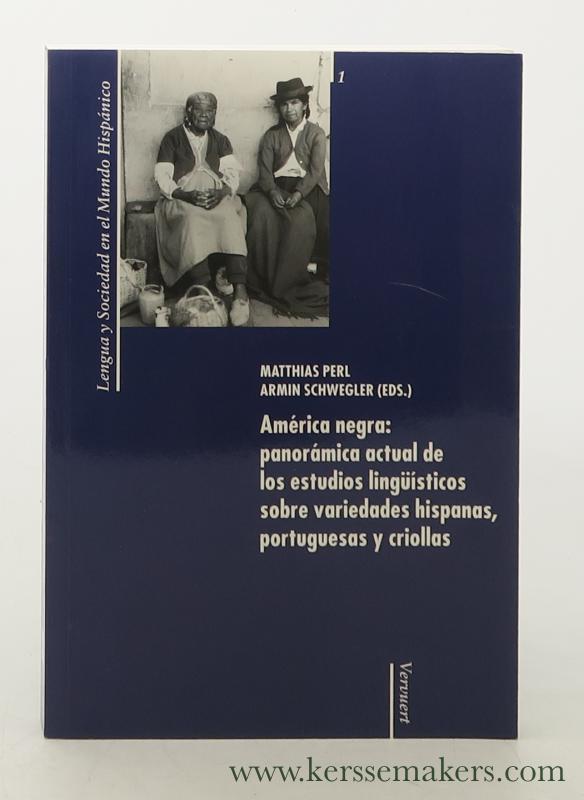 América negra: Panorámica actual de los estudios linguísticos sobre variedades hispanas, portuguesas y criollas (Lengua y Sociedad en el Mundo Hispánico /Language and Society in the Hispanic World)