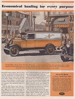 James Ford Of Williamson >> Orig Vintage Magazine Ad 1931 Ford Truck Ad James Ford Of Williamson >> Orig Vintage Magazine Ad 1931 Ford Truck Ad