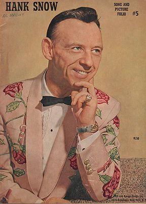 Hank Snow: Song and Picture Folio #5