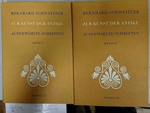 Zur Kunst der Antike. Ausgewählte Schriften. 2 Bände komplett.